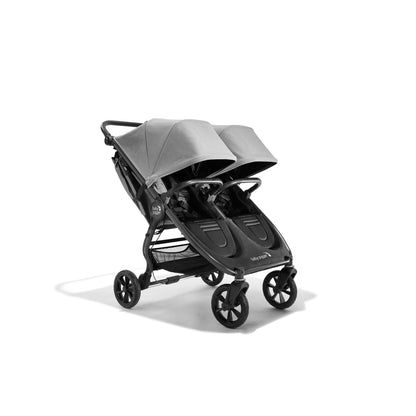 Baby Jogger City Mini GT3 All Terrain Baby Stroller with Forever Air Rubber Tires, All Wheel Suspension, Lightweight Stroller with Magnetic Buckle, No-Rethread Harness, and Foot Brake, Frosted Ivory