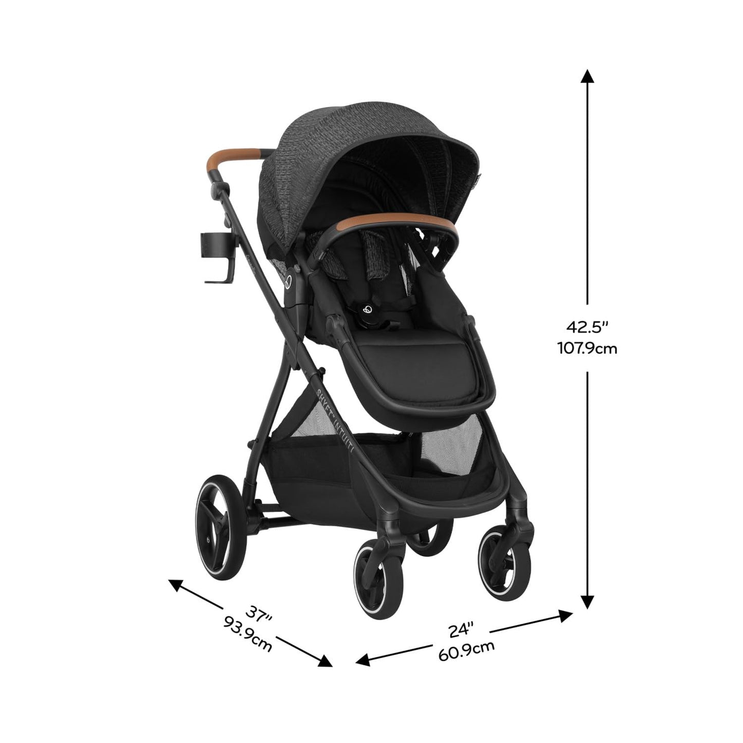 Evenflo Shyft Intuiti Travel System with Revolve180 LiteMax™ NXT Rotating Rear-Facing Lightweight Preemie and Infant Car Seat 3-30 lbs. (Amaranth Pink)