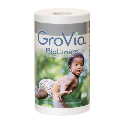 GroVia BioLiners – All Natural and Unscented for Natural Parenting – Breathable – Chlorine-Free – 200 Count