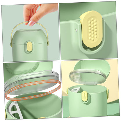KESYOO Large Capacity Travel Formula Container Milk Storage Box Sealed Milk Powder Container