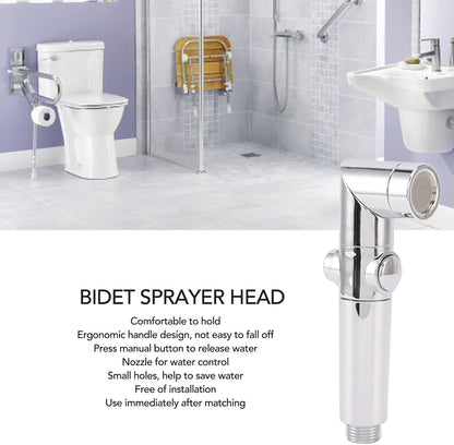 TOPINCN Bidet Attachments Sprayer Headd Replacement Toilet Handheld Bidet Sprayer Cloth Bathroom Diaper Sprayerfor Washing Gardening Car Washing Floor Cleaning