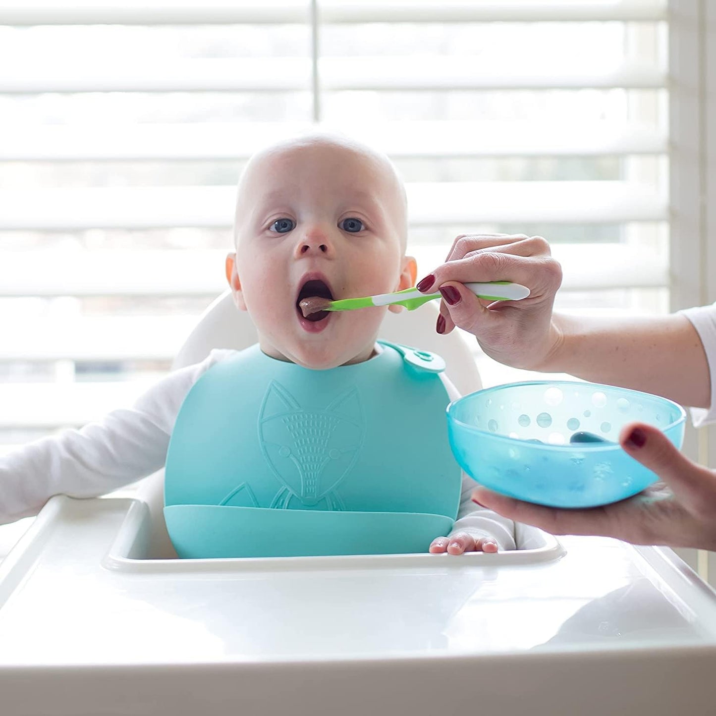Dr. Brown's Soft-Tip Toddler Feeding Spoons, 6 Pack with No-Slip Strong Suction Bowl for Babies and Toddlers, BPA Free, 2 Pack