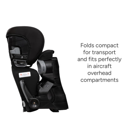 Baby Trend Protect 2-in-1 Booster Seat, Grey Tech – Lightweight Belt-Positioning Design, Cushioned Comfort, Everyday Big-Kid Support