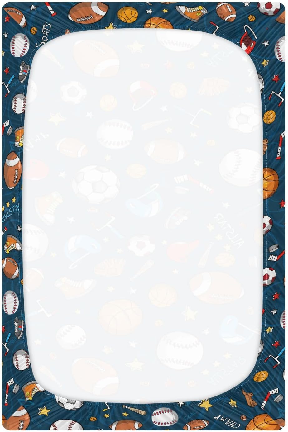 Baby Crib Sheet Cute Goose Flowers Crib Mattress for Boys and Girls Playard Sheet Soft Breathable Fitted Baby Mattress Cover 52x28in