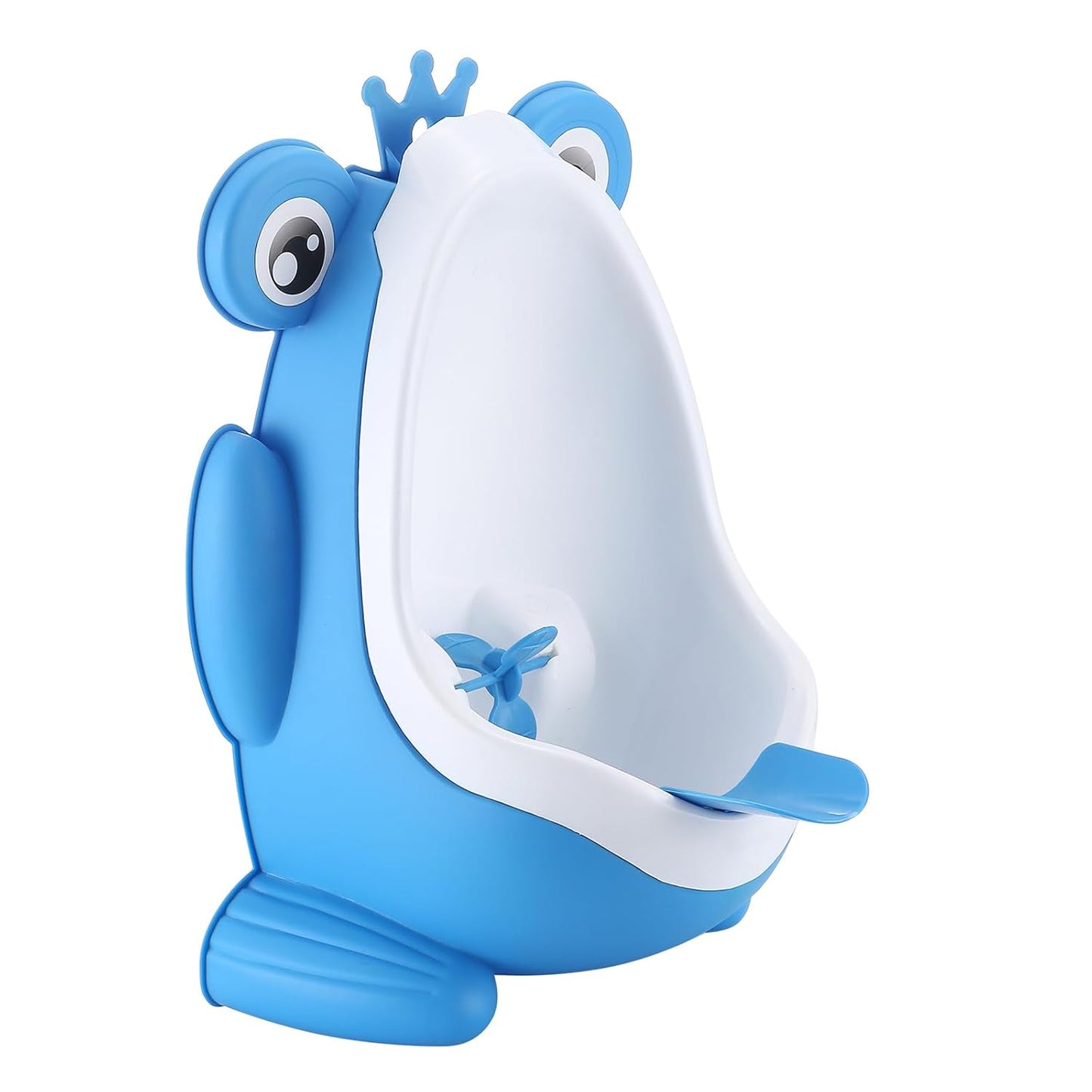 Frog Pee Training Urinal, Cute Frog Potty Training Urinal for Toddler Boys with Funny Aiming Target, Green Toilet Trainer (Green)