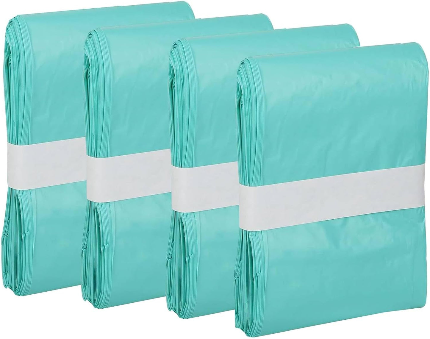 Diaper Pail Liner Refills Bags Compatible with Janibell Akord 330 Series Adult Diaper System, Diaper Disposal Liner Refills，Lightly Scented - 4pack (Green)