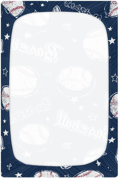 Baby Crib Sheet Cute Goose Flowers Crib Mattress for Boys and Girls Playard Sheet Soft Breathable Fitted Baby Mattress Cover 52x28in