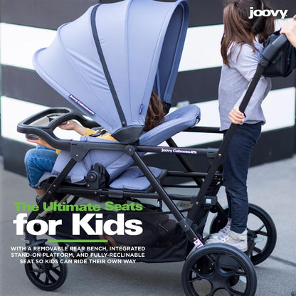 Joovy Caboose LX Tandem Stand-on Stroller, Black