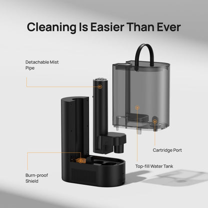 DREO 6L Humidifiers for Bedroom, Smart Warm & Cool Mist for Large Room, 60Hr Quiet Runtime for Baby, Plant, Humidity Sensor, Indicator Light, 12H Timer, Google/Alexa, HM713S
