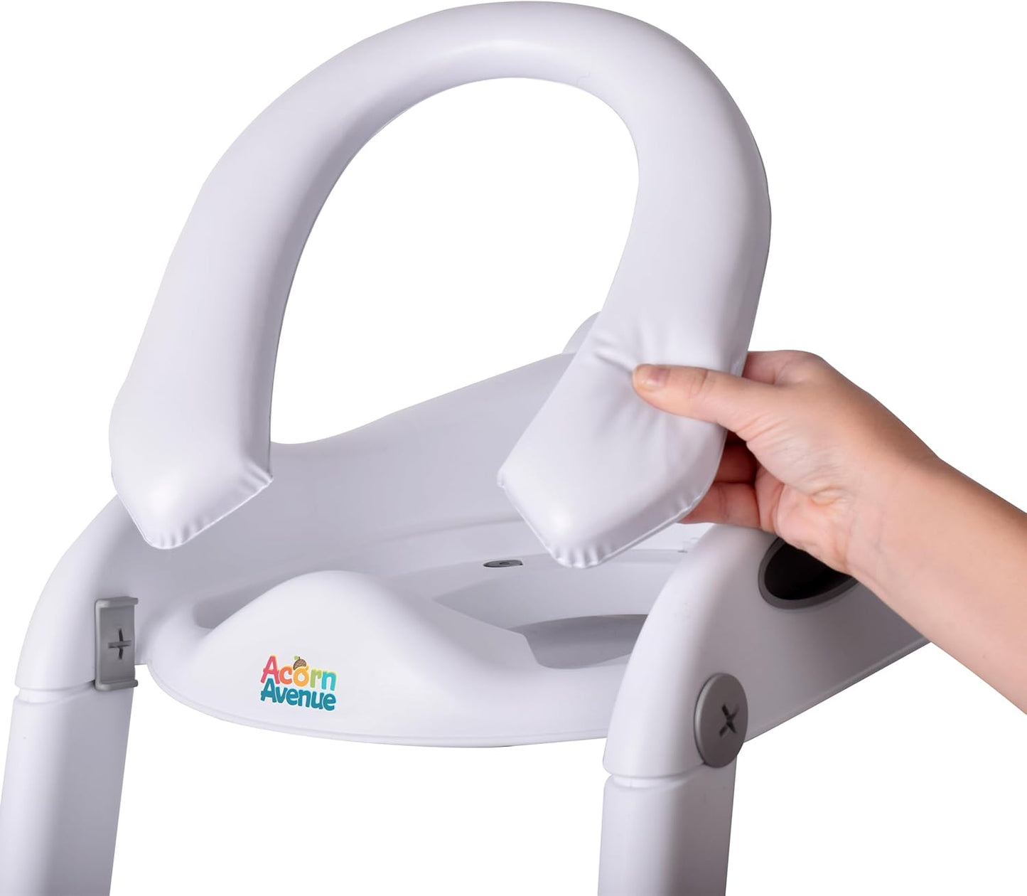 Step Up 2 N 1 Potty Training Seat, Upgrade Toddler Toilet Seat for Kids Boys Girls, Potty Training Toilet, Splash Guard Anti Slip Pad Step Stool