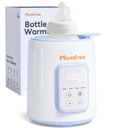 Bottle Warmer, 8-in-1 Fast Baby Bottle Warmer for Breastmilk and Formula,Milk Warmer with Accurate Temperature Control and Automatic Shut-Off,Multifunctional Bottle Warmers for All Bottles (Purple)