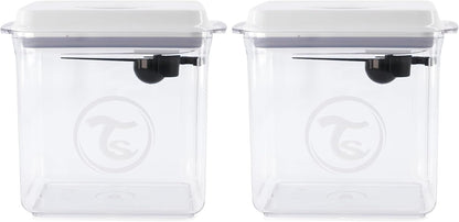 Twistshake Baby Formula Container | Moisture-Proof | Sealed Milk Powder Dispenser for Infants | Portable Food Storage Box for Baby Food | Milk Powder Storage | Newborn Essentials | 1700 ml, White
