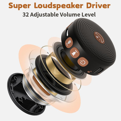 Battery Sound Machine Mini White Noise Machine Baby Shushing Portable Brown Noise Machine 30 Soothing Sounds for Kids Adults Dogs Auto-Off Timer 32 Volume Levels Sleep Machine for Home Office Privacy