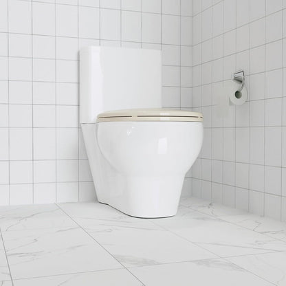 Toilet Seat Round,Toilet Seat with Toddler Seat Built in, Potty Training Toilet Seat Round Fits Both Adult and Child, with Soft Close,Easy Install and Clean - White, Round