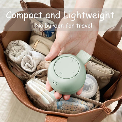 Portable Sound Machine for Baby Kids | White Noise | Sleep Soother | 16 Soothing Sounds | Timer | Memory Function | 30H | Shush | Travel | Registry Gift | Newborn Essentials | Extended Battery Edition