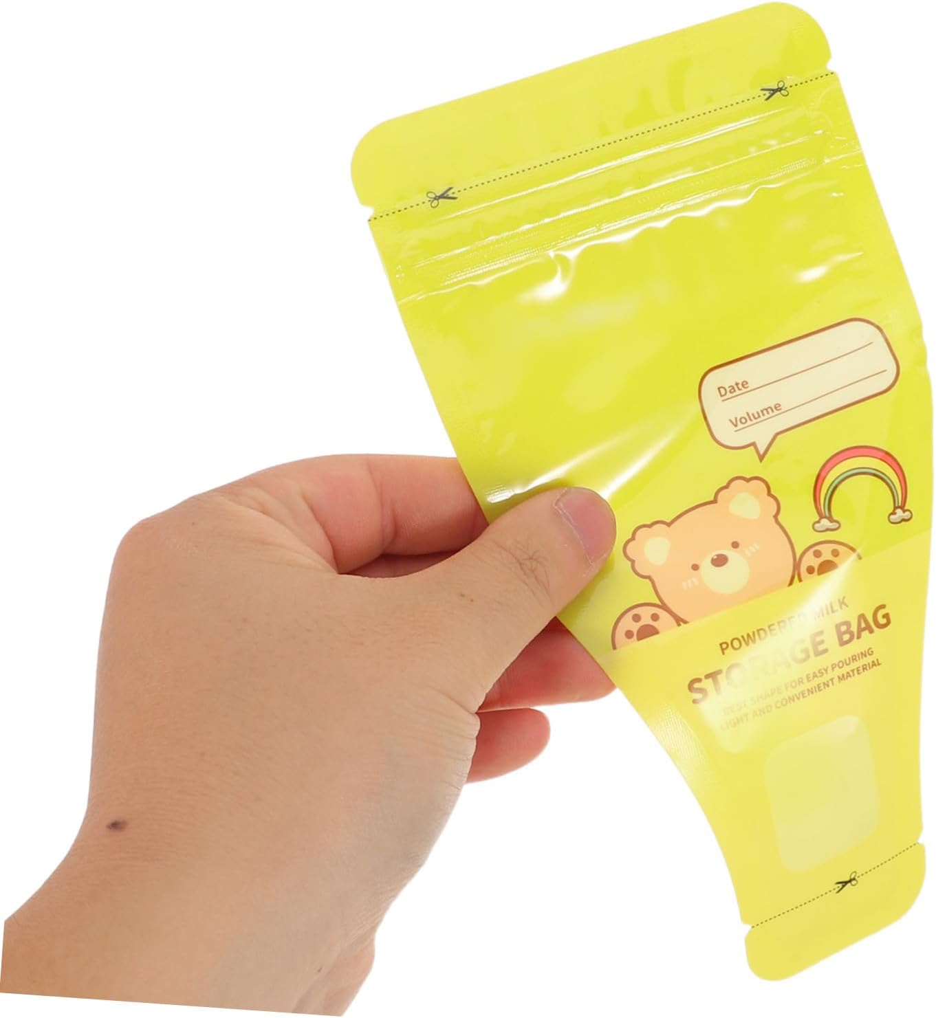 SOIMISS 120pcs Baby Milk Powder Dispenser Travel Pouch - Disposable Pre-Sealed Formula Powder Bag - Leakproof Food Storage Container For Outdoor Use