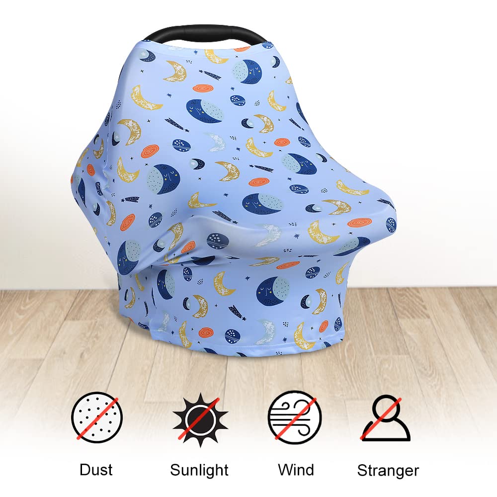 Yoofoss Nursing Cover Breastfeeding Scarf - Baby Car Seat Covers, Infant Stroller Cover, Carseat Canopy for Girls and Boys