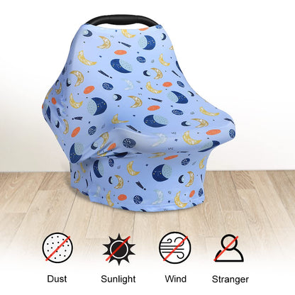 Yoofoss Nursing Cover Breastfeeding Scarf - Baby Car Seat Covers, Infant Stroller Cover, Carseat Canopy for Girls and Boys
