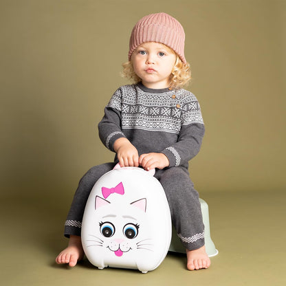 My Carry Potty - Ladybug Travel Potty, Award-Winning Portable Toddler Toilet Seat for Kids to Take Everywhere