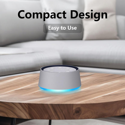 Brown Noise Sound Machine 30 Soothing Sounds White Noise Machine with 12 Night Light Colors Sleep Machine for Adults Baby Kids 36 Volume Levels Noise Canceling for Office Home Privacy