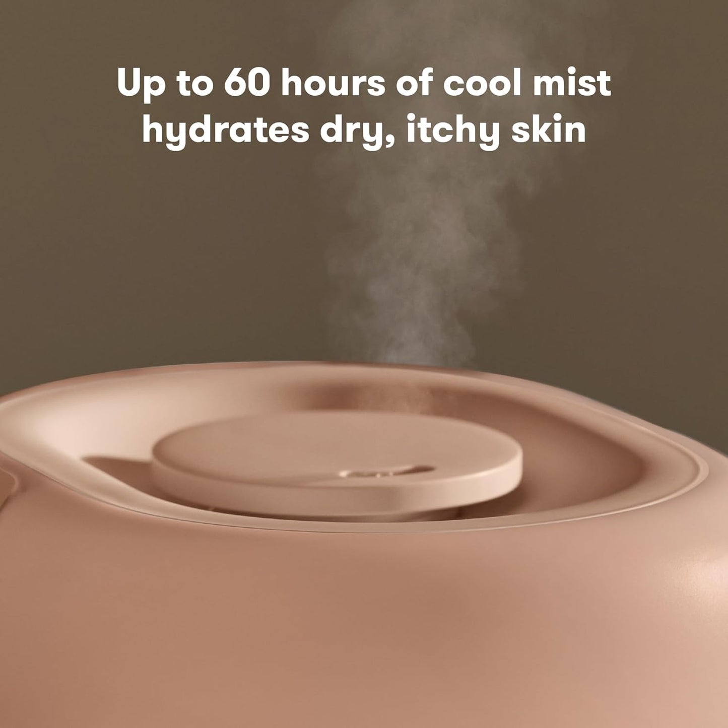 Frida Baby 3-in-1 XL Top Fill Humidifier for Bedroom, Cold & Flu Relief, 6L Tank Cool Mist Humidifier + Diffuser for Large Rooms, Mold Resistant, Nightlight, Auto-Off, Quiet, Essential Oil Diffuser