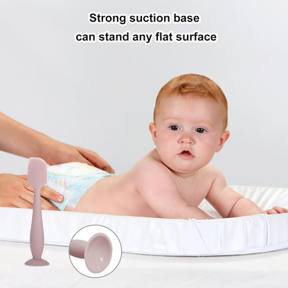3 Pack Baby Diaper Paste Spatula, Newborn Diaper Cream Applicator, Suitable for Aquaphor & Desitin