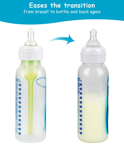 Silicone Nipple for Dr. Brown’s Natural Flow Level 2 Narrow Baby Bottle, Medium Flow, 3m+, 6 Count