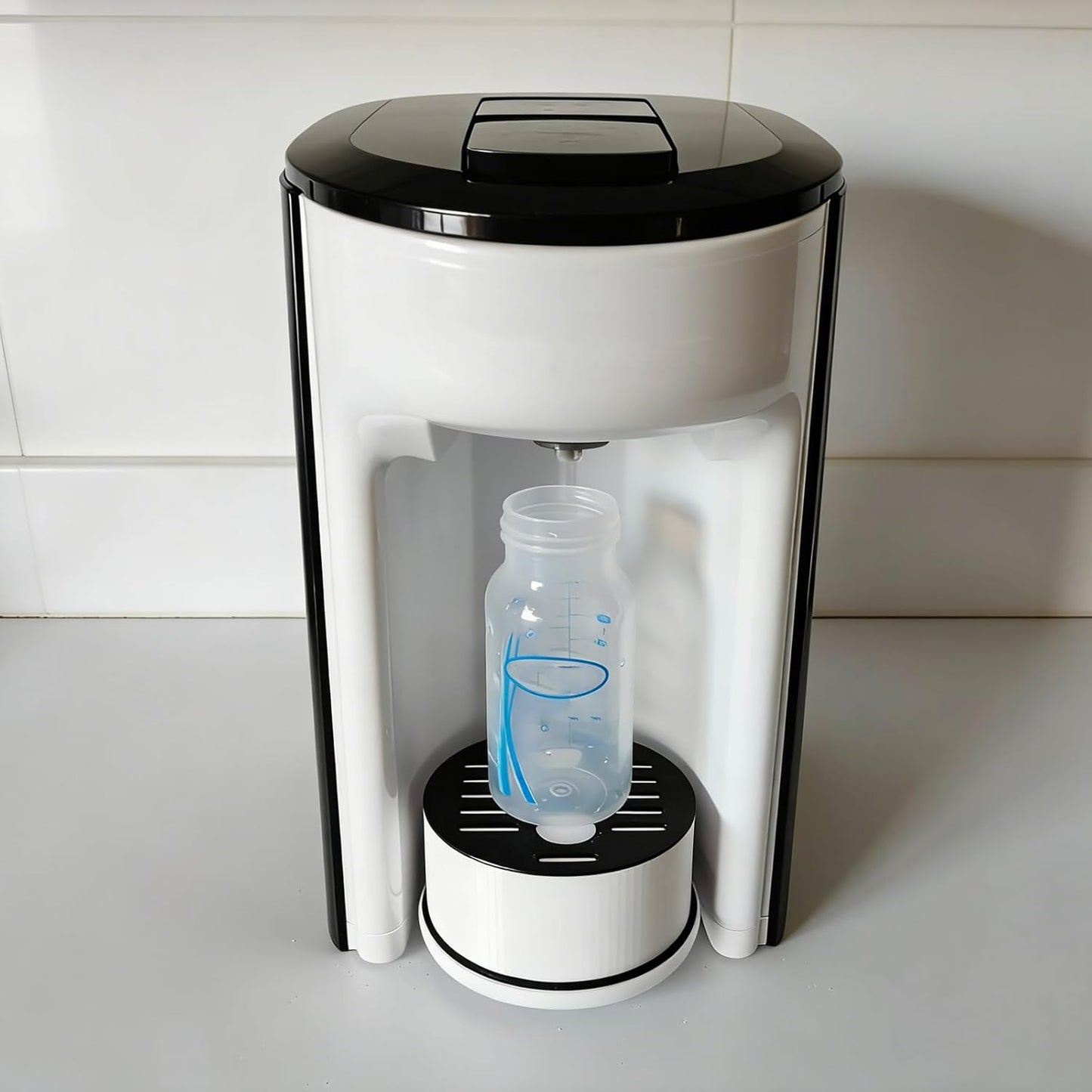 Drip Tray Compatible with Baby Brezza Formula Pro,Bottle Grill Replacement - Drip Tray Set A - (Large Capacity Base & Drip Grid）