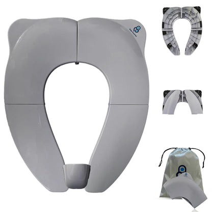 Baby Proof Me Potty Training Seat Travel – Foldable Potty Training Seat Cover for Toddlers, Portable, Travel Potty Seat, Folding Toilet Seat for Kids, and Toddler Toilet Seat Cover