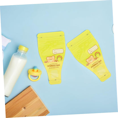SOIMISS 120pcs Baby Milk Powder Dispenser Travel Pouch - Disposable Pre-Sealed Formula Powder Bag - Leakproof Food Storage Container For Outdoor Use