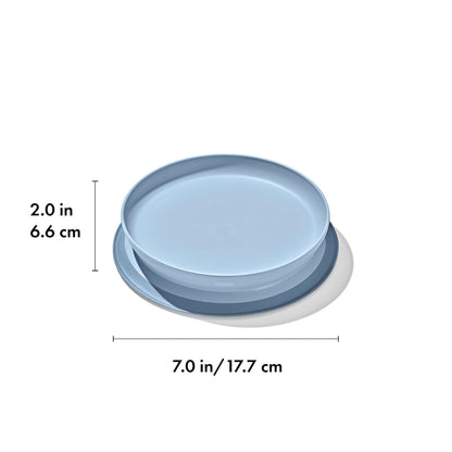 OXO Tot Stick and Stay Suction Plate - Blossom