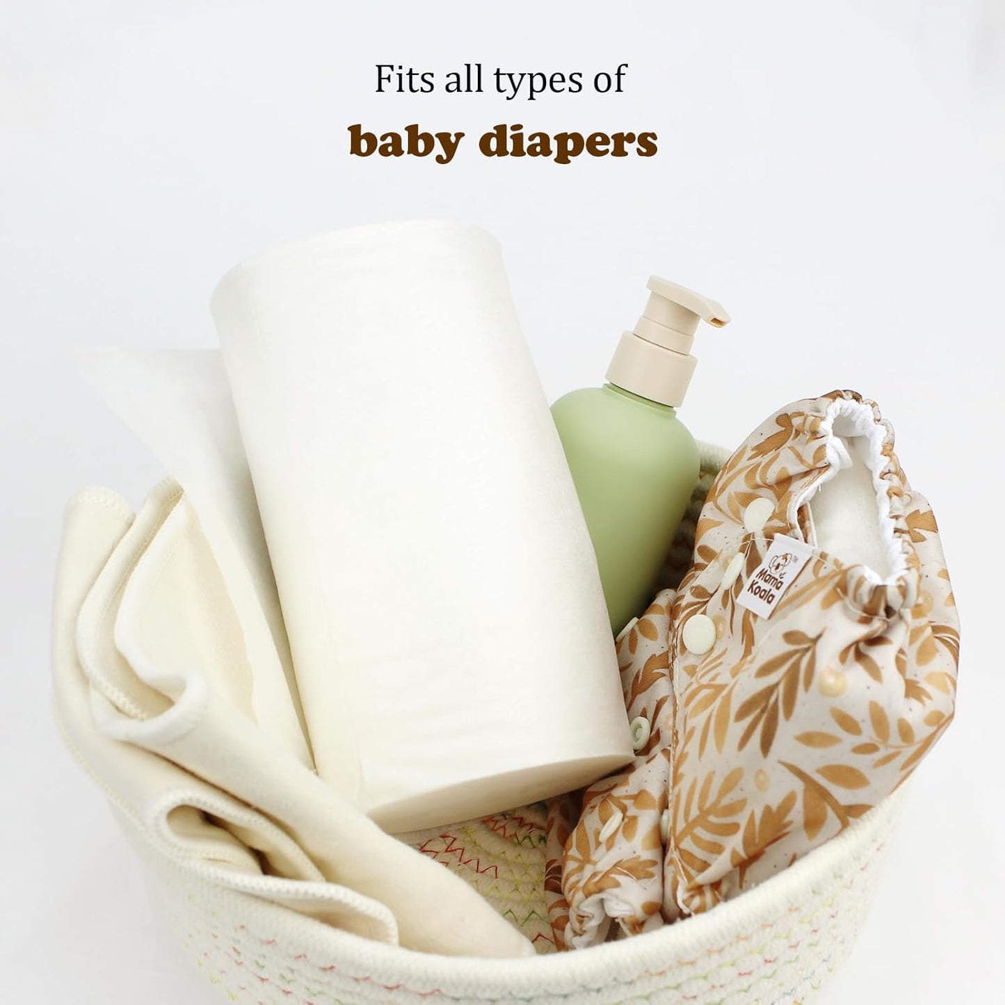 Mama Koala Disposable Natural Diaper Liners for Cloth Diapers, 200 Sheets (2 Pack)
