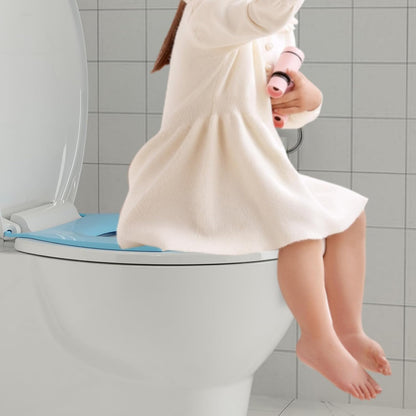 Toilet Seat Round,Toilet Seat with Toddler Seat Built in, Potty Training Toilet Seat Round Fits Both Adult and Child, with Soft Close,Easy Install and Clean - White, Round