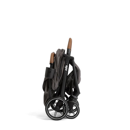 Joie Nutmeg Compact Stroller – Lightweight and Compact Stroller with One-Hand Fold (Evergreen)