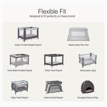 lulumoon Baby Bassinet Sheets Muslin: Cotton Bedside Bassinet Sheets Leaf for Boys - Fitted for Bedside Sleeper Mattress