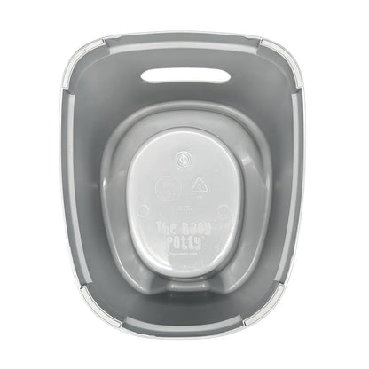 The Baby Potty - Mini Potty | Early Potty Training | Elimination Communication | Portable & Lightweight | Promote Independence | Child Training Toilet (Sage Green)