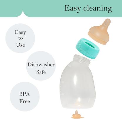 Doggiema Puppy Bottles,Silicone Feeding Nipple and Syringes for All Breed of Puppies and Other Animals Dongdong pet