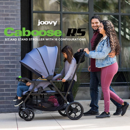 Joovy Caboose LX Tandem Stand-on Stroller, Black
