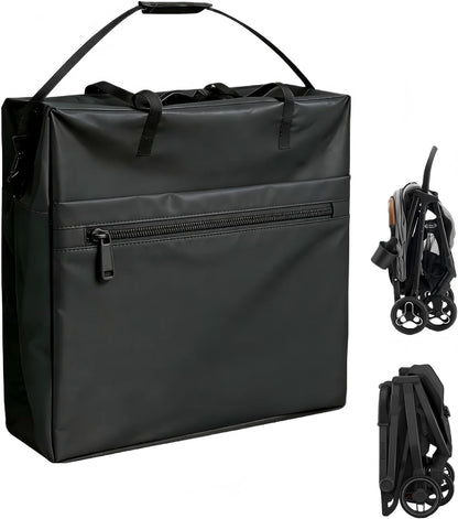 Baby Travel Stroller Bag - Compact & Airplane-Friendly Bags for MAMAZING 11.6 Lbs Lightweight Baby Strollers, Waterproof Carry Case for Car and Airplane Traveling, Black