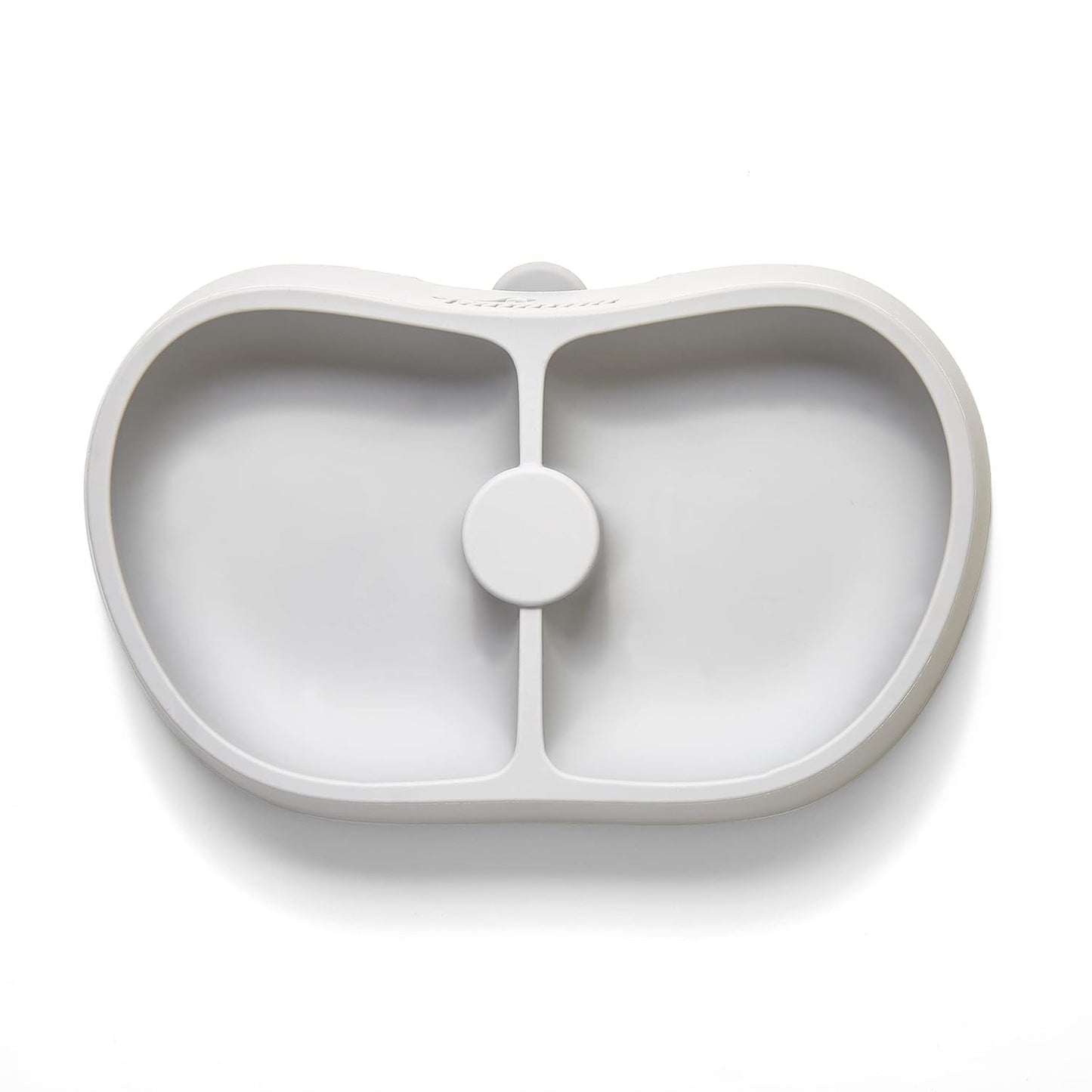 Nummy BOWL - Pure Silicone Bowl with Hidden Suction Cup for Babies and Toddlers | BPA and Phthalate Free | Microwave and Dishwasher Safe | Great Baby Gift (Blue, Puppy Pal Collection)