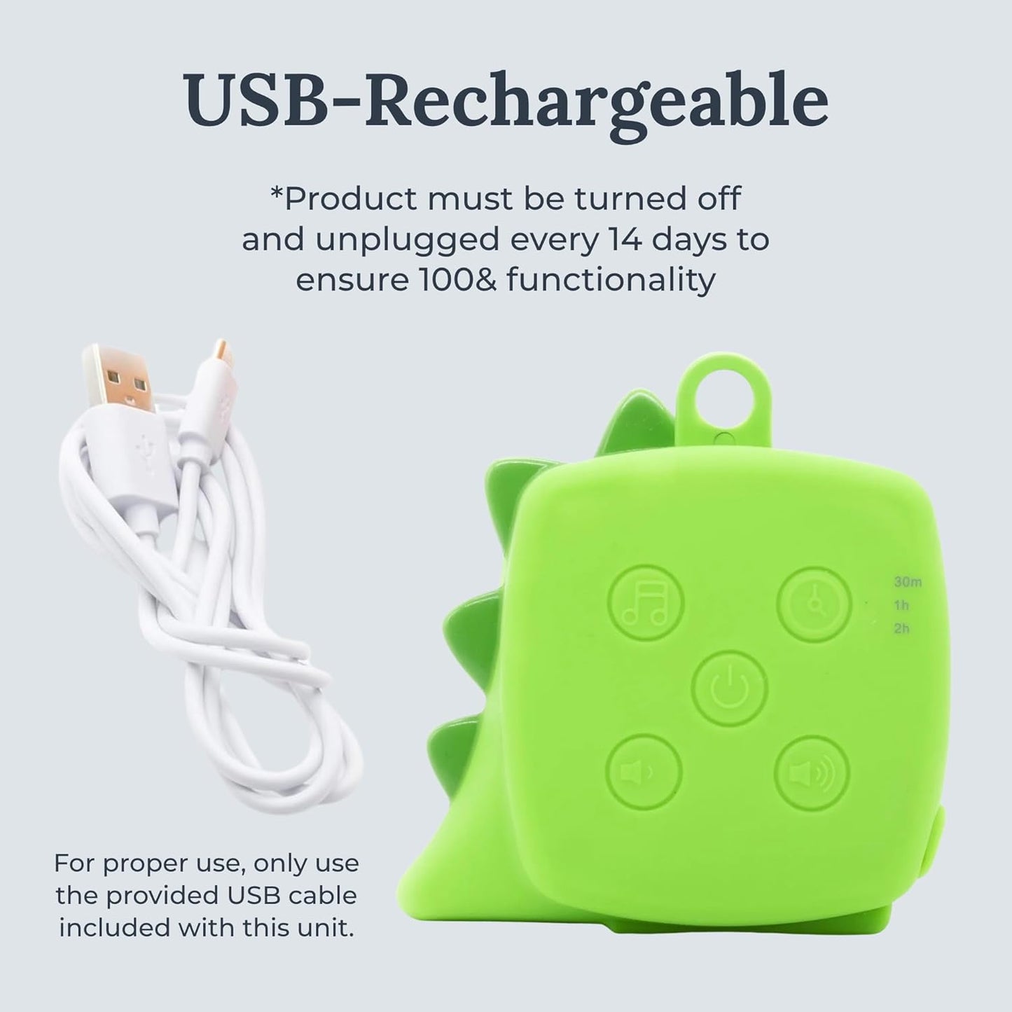 Yogasleep Pocket Baby Soother Fox, White Noise Machine, 6 Soothing Sounds & Timer for Better Sleep, Includes Brown Noise & Lullabies, Compact Size for Travel & Child Safe, Must Have Registry Gift