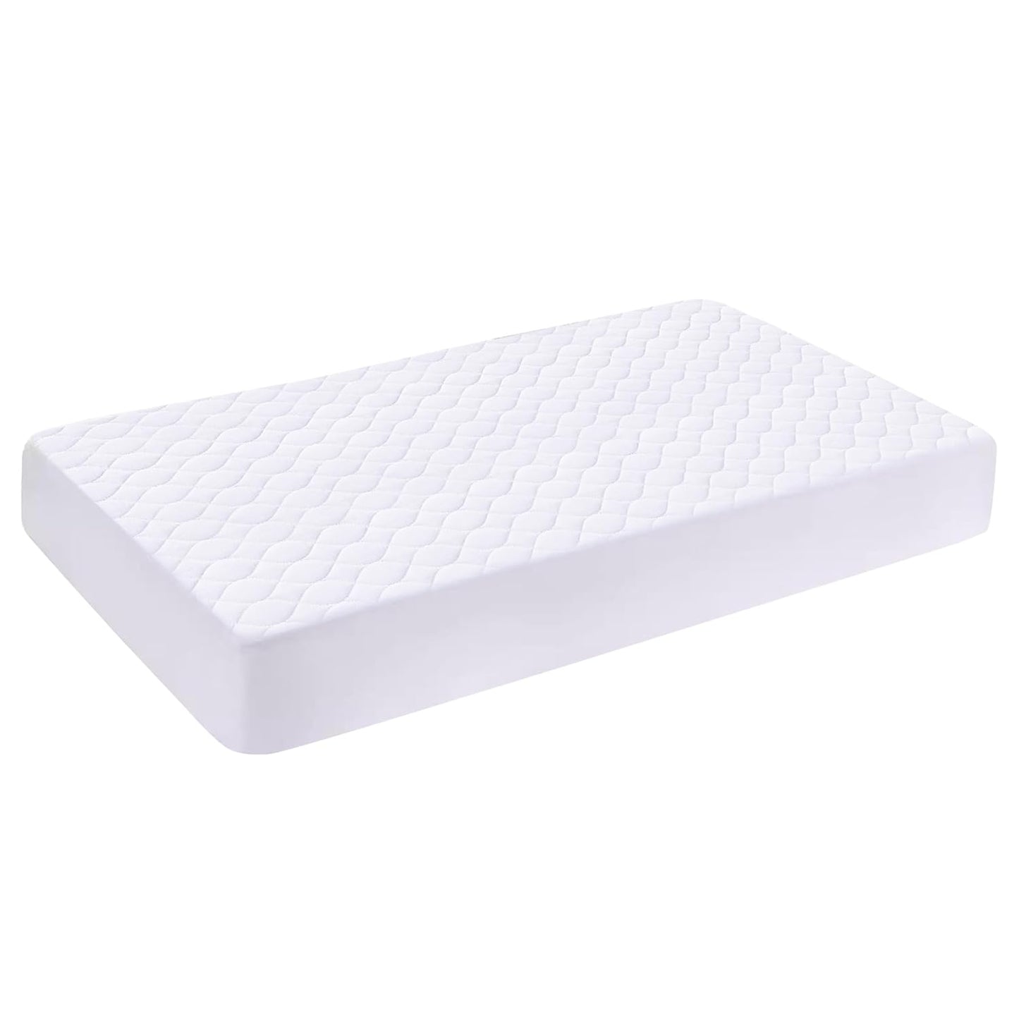 American Baby Company Waterproof Fitted Pack and Play Mattress Protector 39" x 27" - Quilted, Noiseless, Ultra-Soft & Breathable Playpen and Pack n Play Mattress Cover