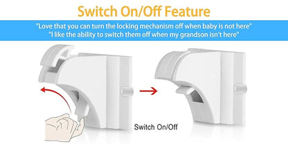 Vmaisi Magnetic Cabinet Locks for Babies (Standard, Count, 30.00)