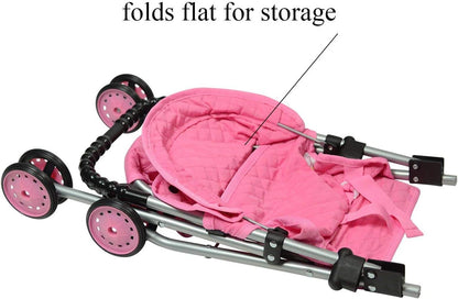 My First Doll Stroller Denim for Baby Doll