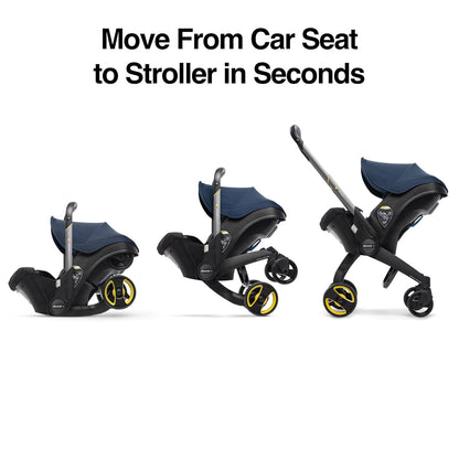 Doona Car Seat & Stroller, Nitro Black - All-in-One Travel System
