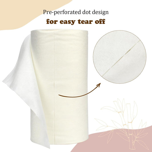Mama Koala Disposable Natural Diaper Liners for Cloth Diapers, 200 Sheets (2 Pack)