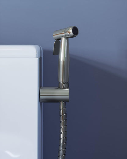 Design House 583906 Modern Single-Function Dual-Mount Hand Held Bidet Sprayer for Bathroom, Matte Black
