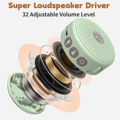 Battery Sound Machine Mini White Noise Machine Baby Shushing Portable Brown Noise Machine 30 Soothing Sounds for Kids Adults Dogs Auto-Off Timer 32 Volume Levels Sleep Machine for Home Office Privacy