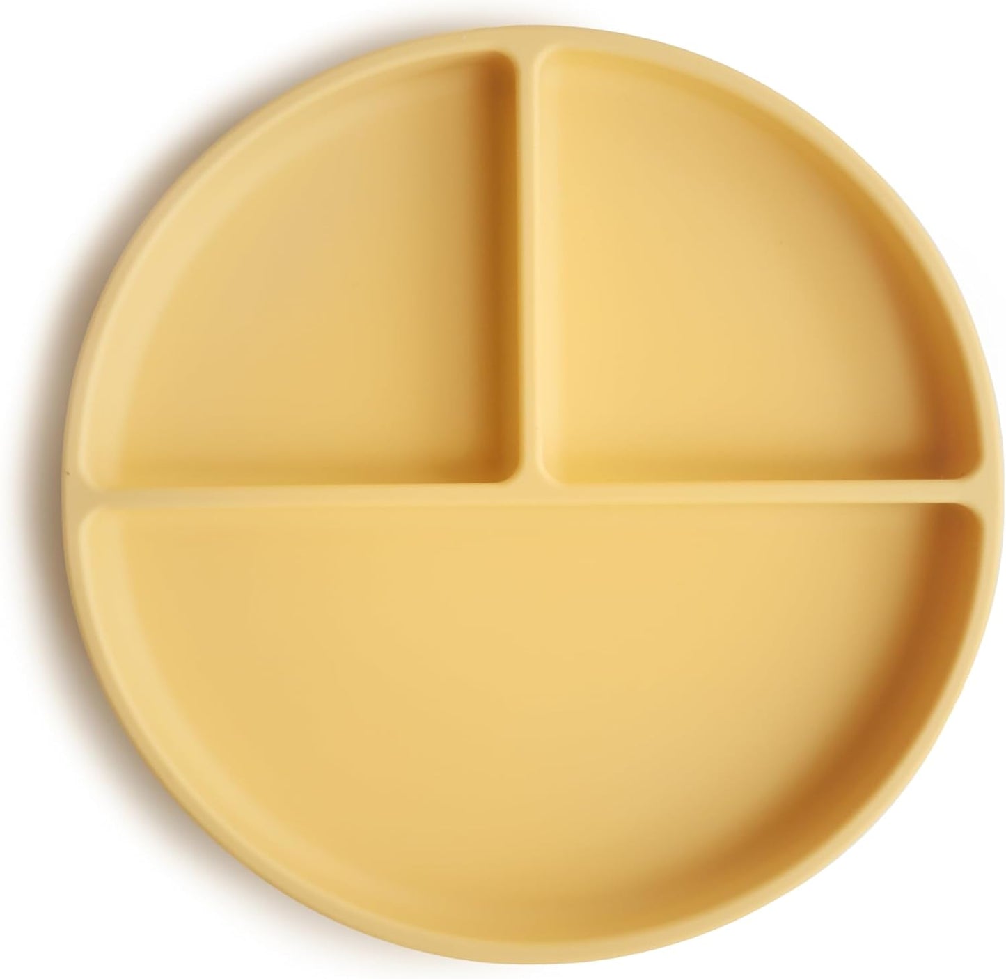 mushie Silicone Suction Plate | BPA-Free Non-Slip Design (Soft Lilac)