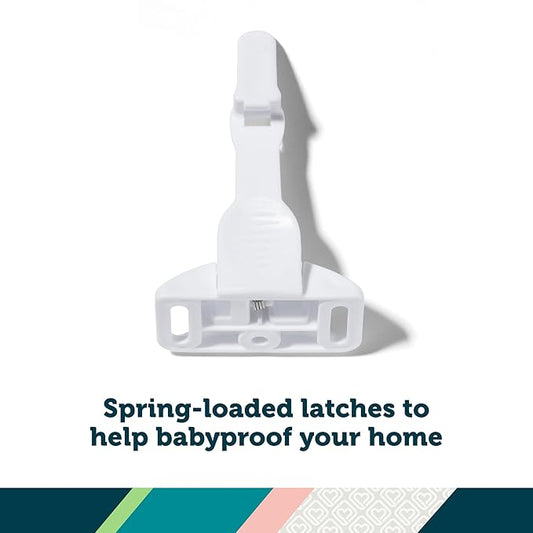 Safety 1st Spring n' Release Latches, 10 Pack